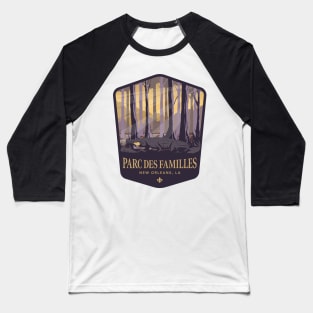 Parc Des Familles Disc Golf Course | New Orleans, LA Baseball T-Shirt